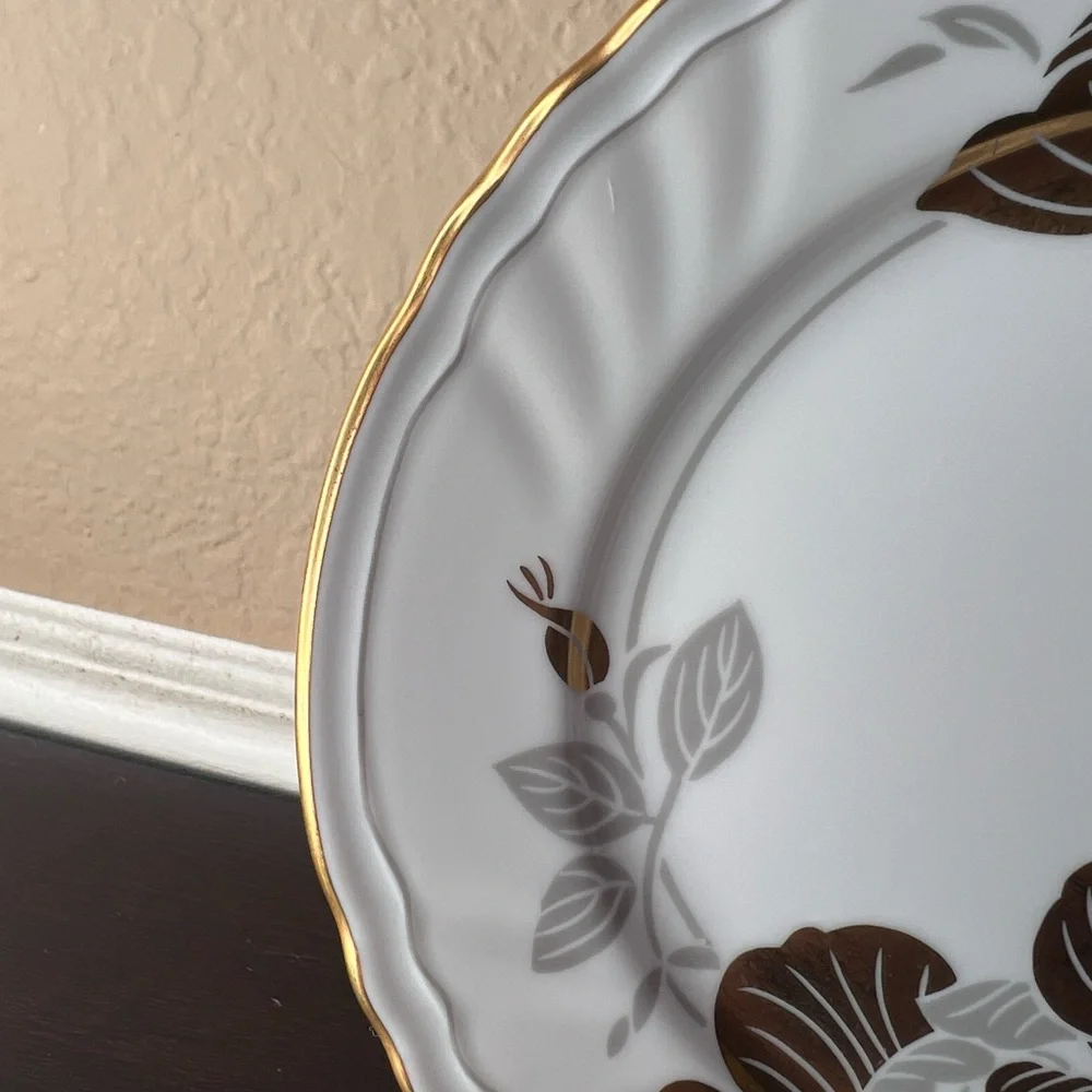 Vintage Fitz & Floyd Odeon Bread and Butter Plate, Fine Porcelain China, Japan